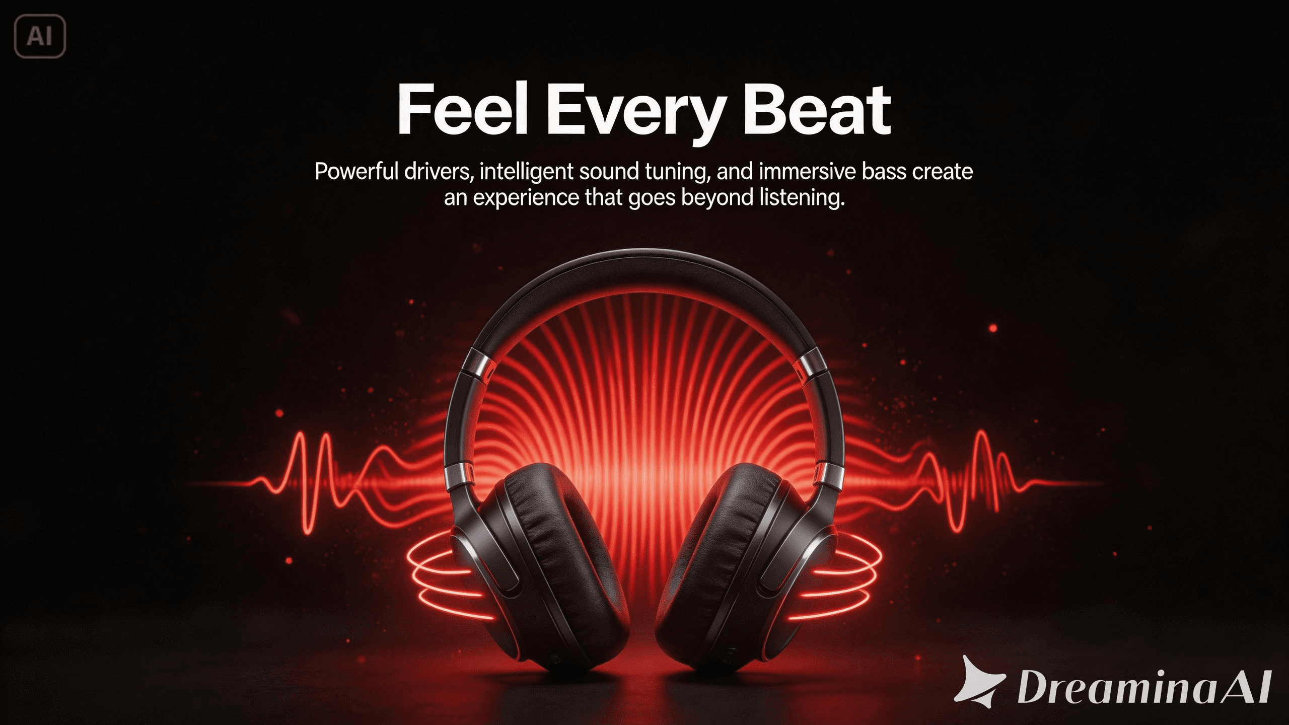 Premium headphones - Feel Every Beat